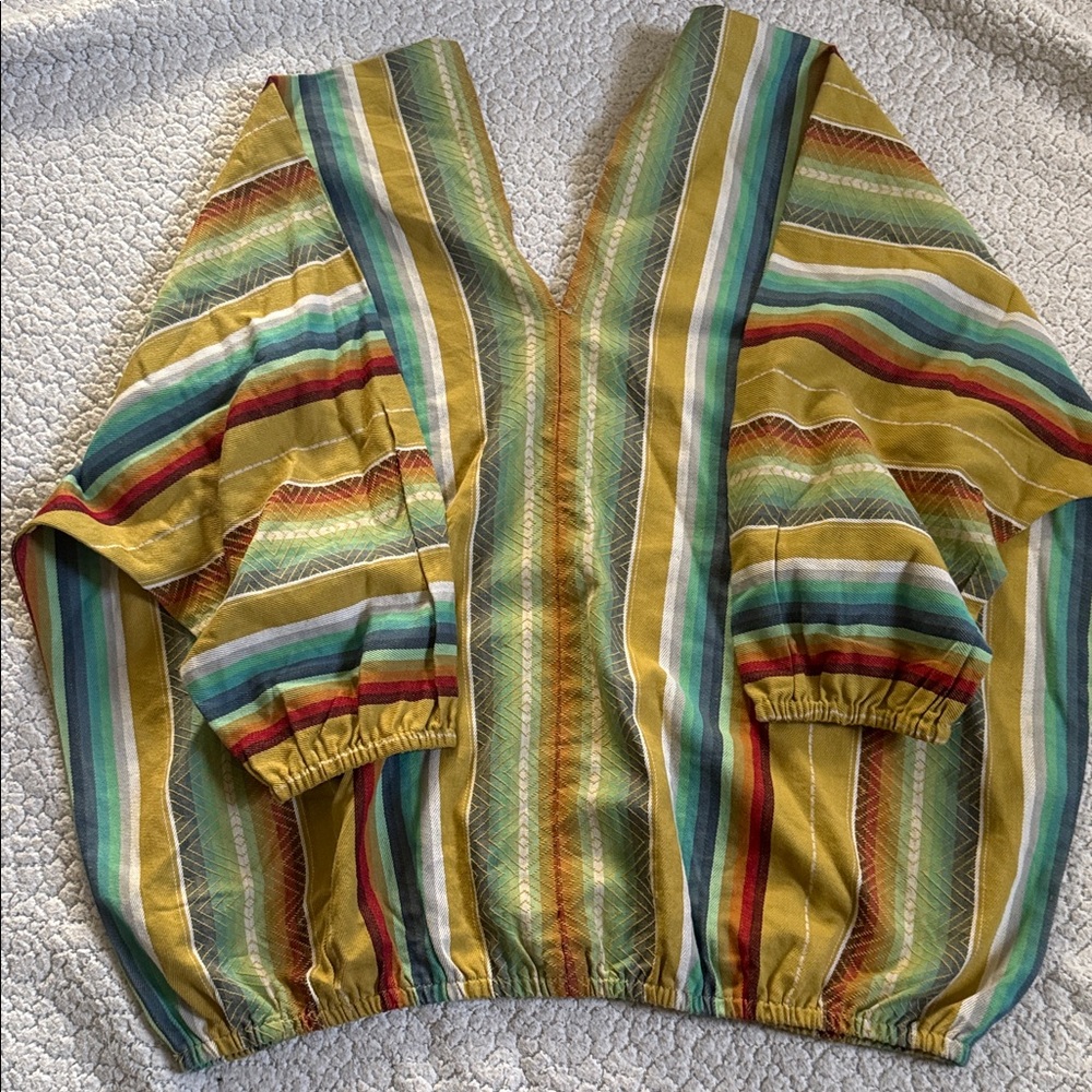 L&B Multicolor Striped Top